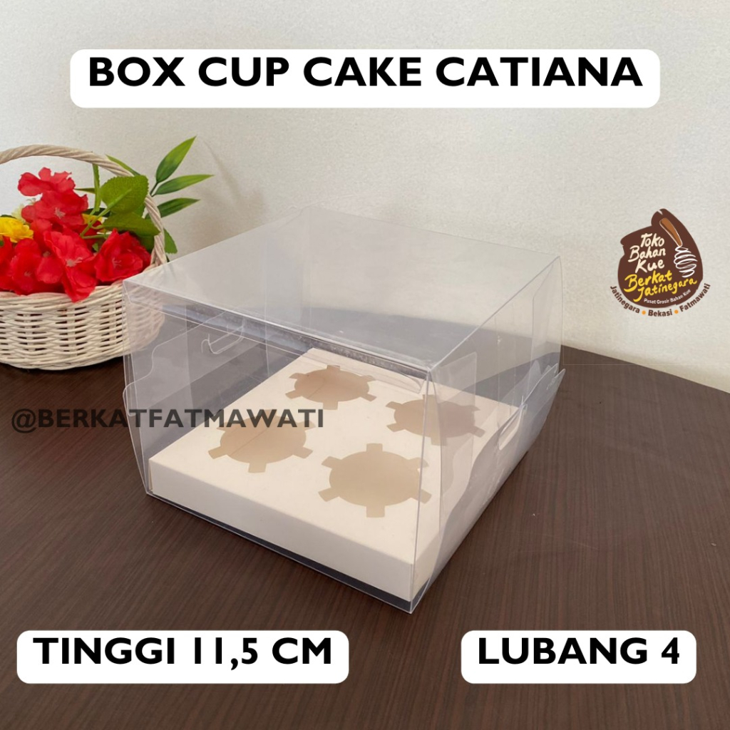 

BOX CUP CAKE / DUS CUPCAKE / BOX CUP CAKE CATIANA / PCS