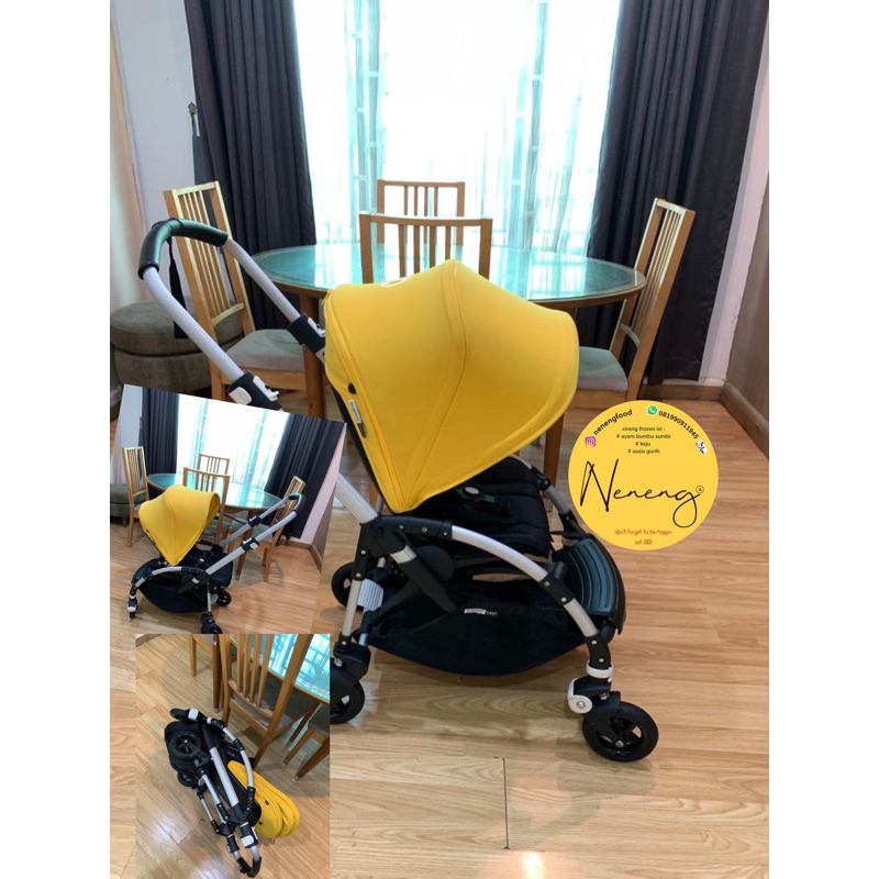 stroller bugaboo bee 5 yellow
