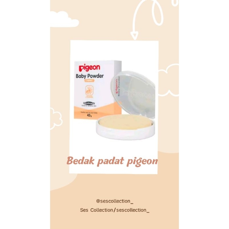 Bedak Padat Pigeon