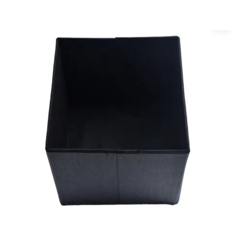 STORA Bangku Ottoman Lipat Zigzag/Bangku Multifungsi/Penyimpanan-Grey