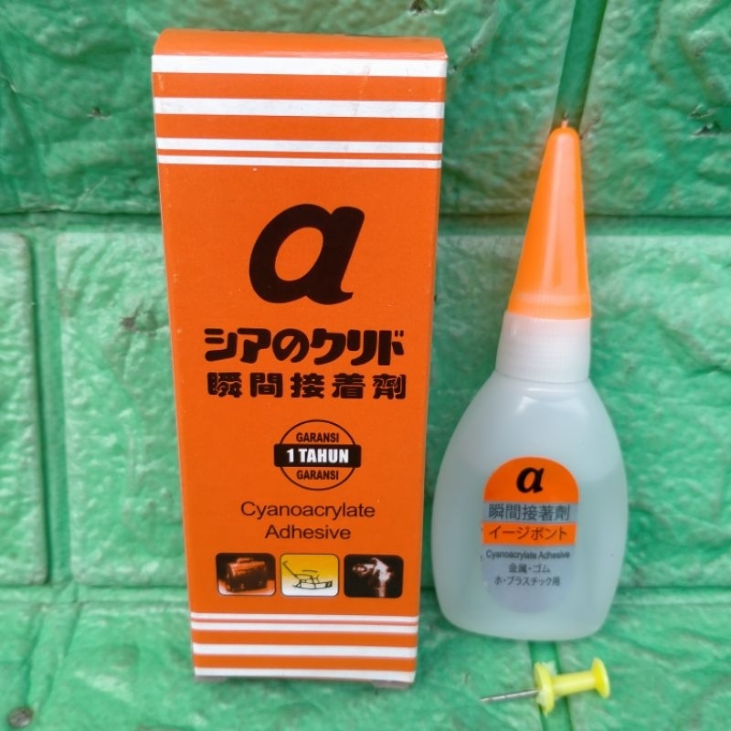 

Lem Super Power Glue TIPE A Korea Instant Adhesive Cyanoacrylate Grosir