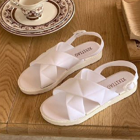 Sandal wanita Silang Empuk Sandal ootd Sandal  /Sandal Jelly TALI Silang XW Part 2 Import 1799