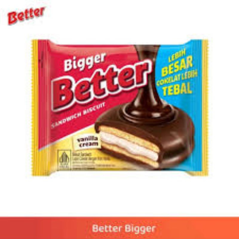 

ROMA BETTER BIGGER SANDWICH BISCUIT VANILLA CREAM PER PCS 27 GRAM