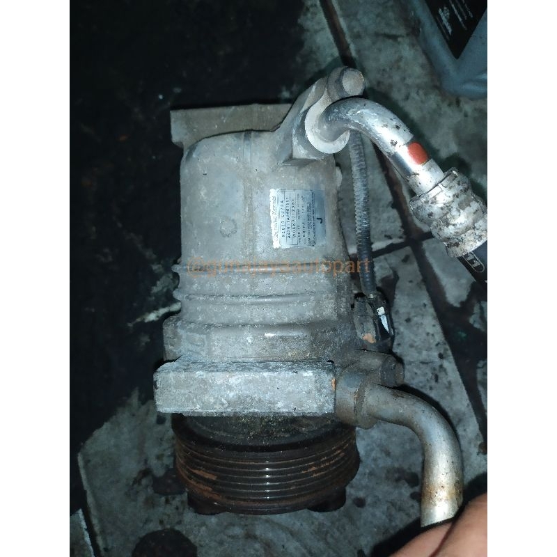 kompresor ac nissan livina L10 1.5 original copotan