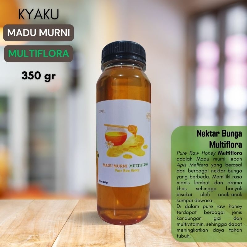 

MADU MURNI MULTIFLORA MADU MURNI AKASIA 350gr PURE RAW HONEY 100% ASLI