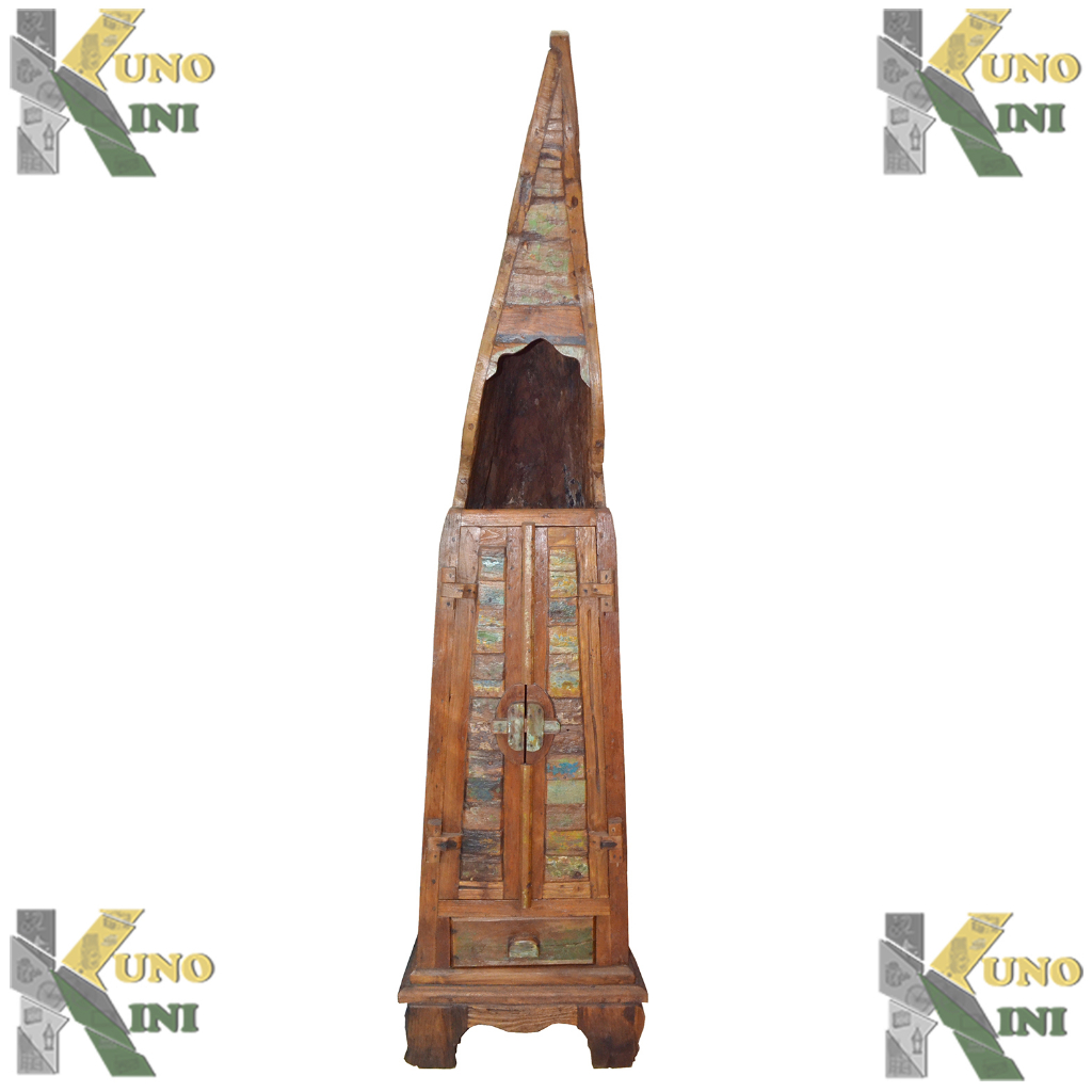 BARANG ANTIK LEMARI ANTIK BEKAS PERAHU KAYU ASLI