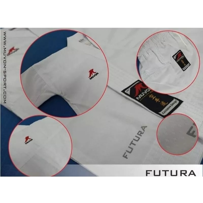 BAJU KARATE KUMITE MUVON FUTURA