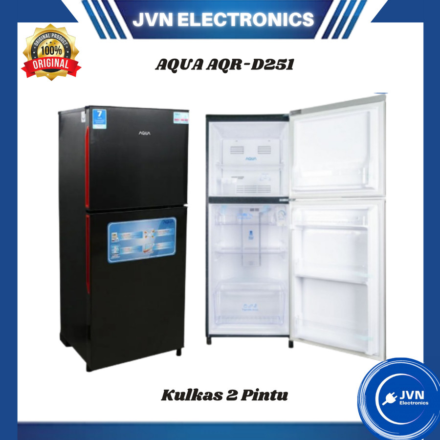 Kulkas 2 Pintu AQUA AQR-D251