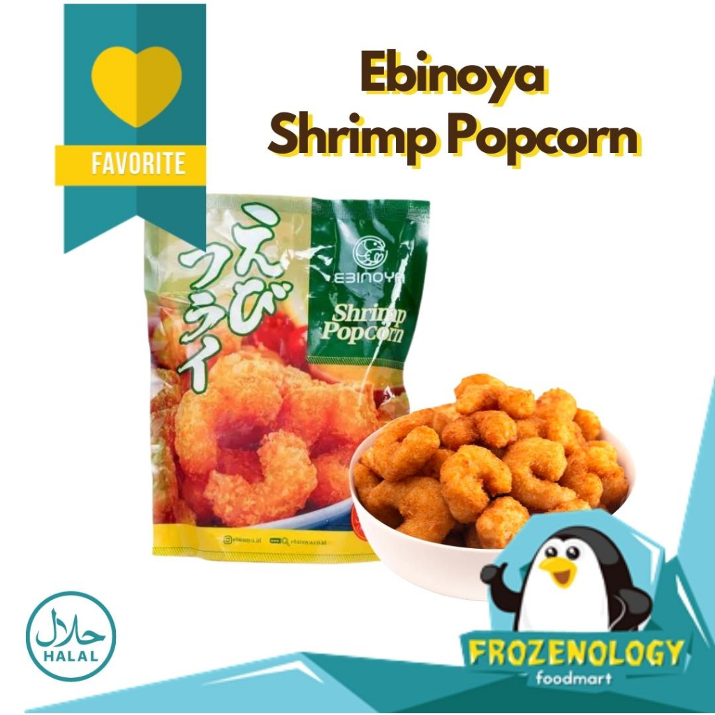 

Ebinoya Shrimp Popcorn 300gr | Udang Popcorn Tepung Roti Premium