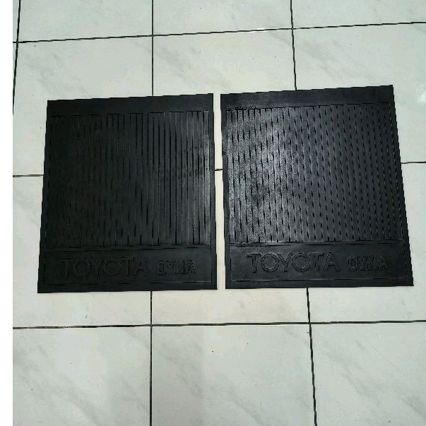KARPET RODA TOYOTA DYNA BELAKANG KARPET LUMPUR TRUK DYNA MUDGUARD TRUK