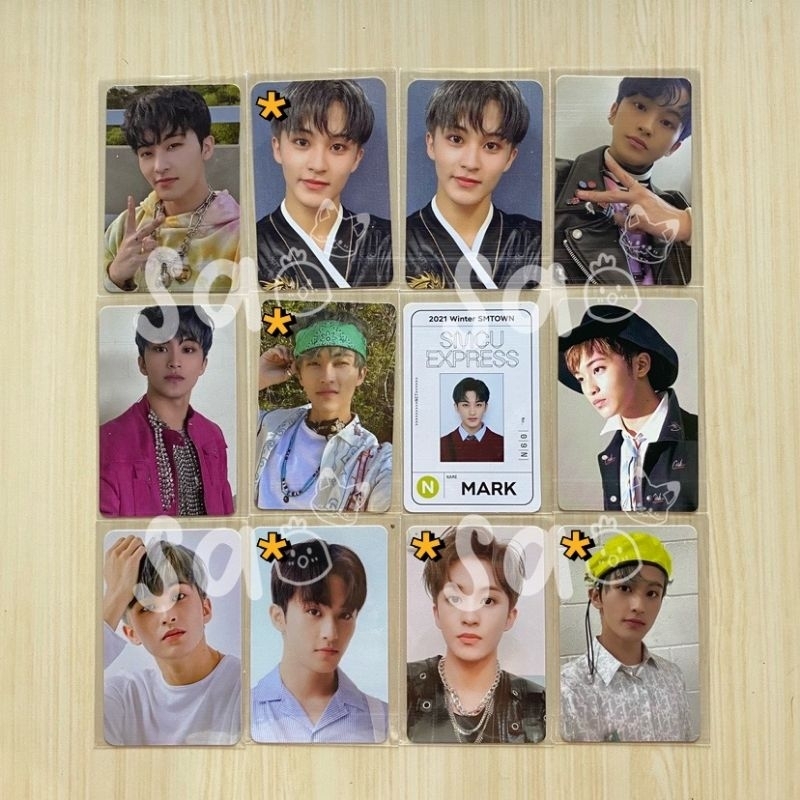 PC Photocard Mark NCT 127 DREAM Official Pass Card SMCU Second Player Hello Future Hot Sauce Crazy C