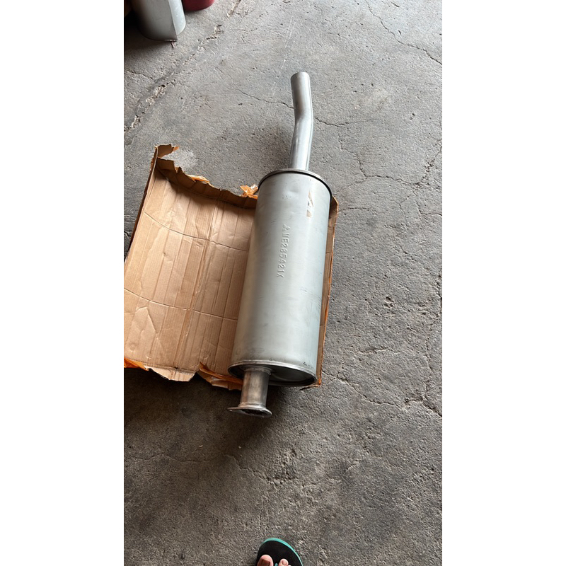 Tabung knalpot canter