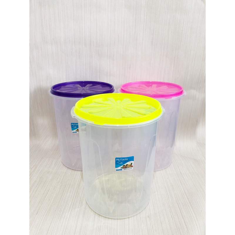 Toples 4 liter / Sealware 4 ltr / Toples Bulat / Toples Plastik / Toples kue / Toples Kerupuk / Topl
