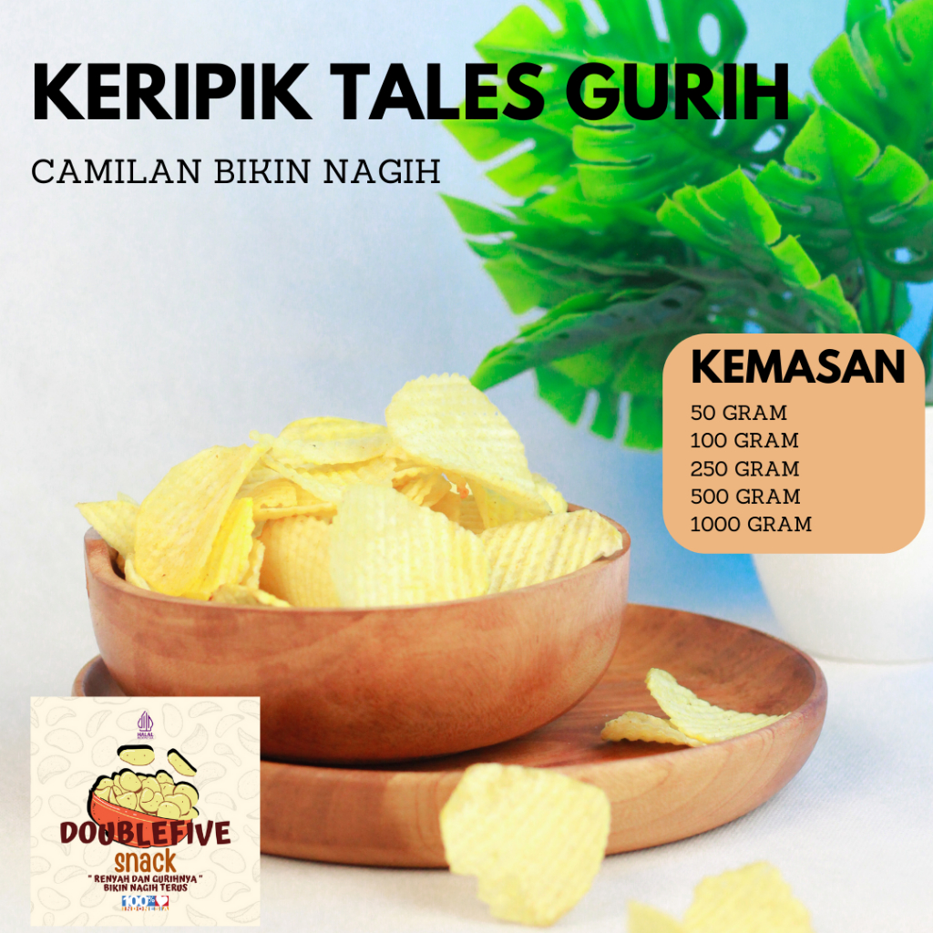 

Keripik Talas tales gelombang 250 gram enak gurih krispi Snack Cemilan Talas