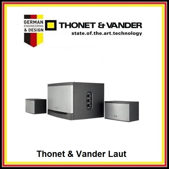 Thonet & Vander Laut 60W RMS Multimedia Speaker Komputer PC