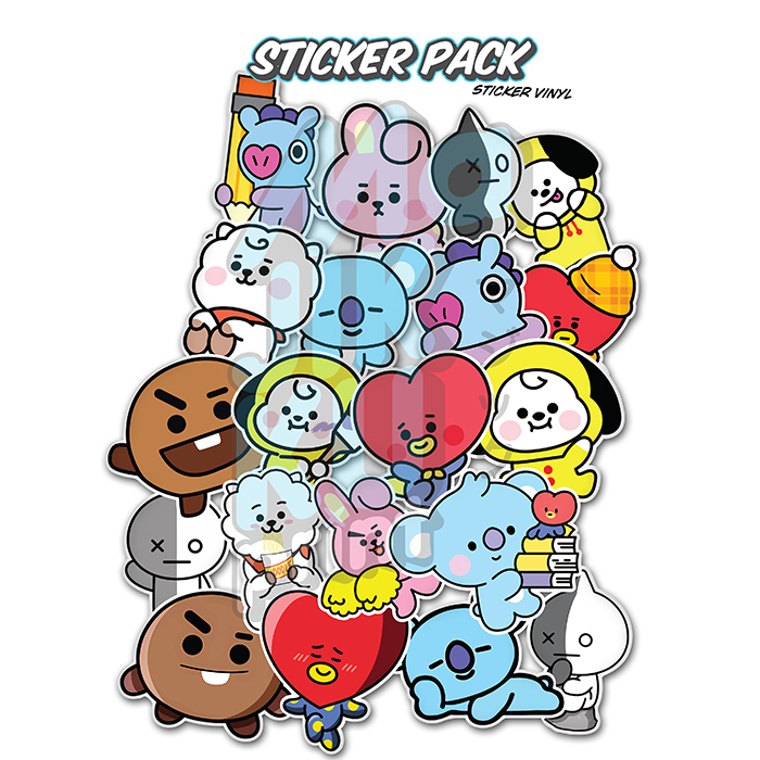 

Sticker Pack BT21 | Vinyl