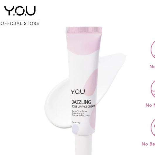 YOU dazzling glow up protection day Cream