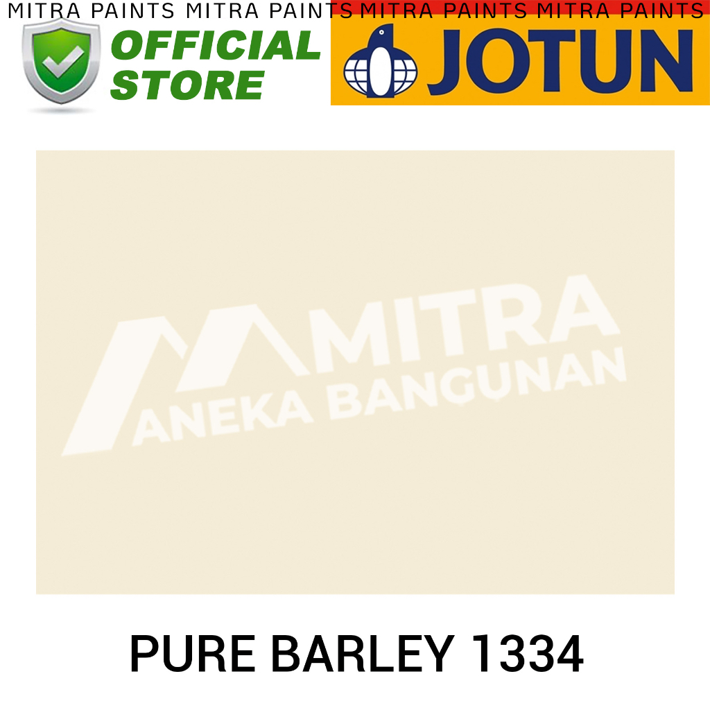 CAT TEMBOK JOTUN INTERIOR EKSTERIOR PURE BARLEY 1334 / IVORY BROKEN WHITE CREAM