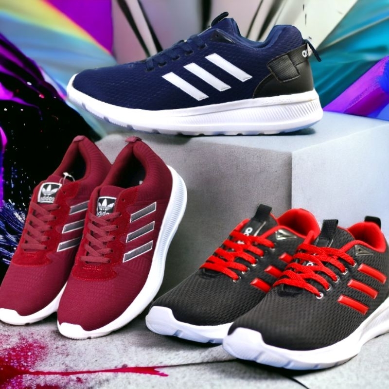 MAGNOFI Sepatu Sneakers Adidas Sonic Cloudfoam Boost Pria Wanita