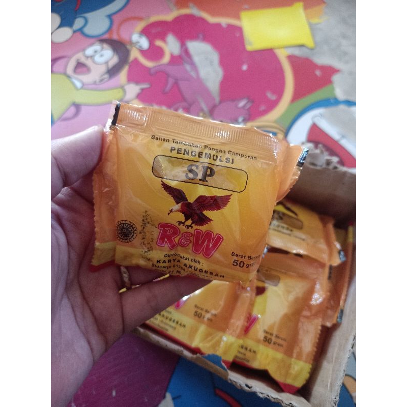 

SP pengembang makanan 5 biji isi 250 gr