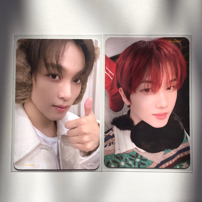 Pink Christmas NCT Dream Haechan Jisung