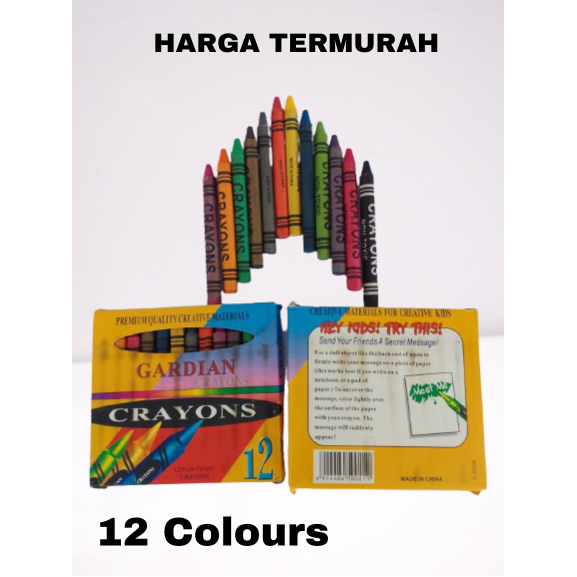 

mainan Pensil Crayon Isi 12 Warna Alat Menggambar Dan Mewarnai Color Crayons Pencil 12 in 1 Krayon