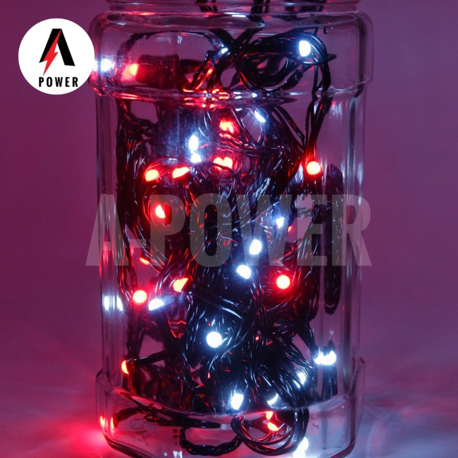 Lampu LED Natal / Tumblr - 17 Agustus (Merah Putih)