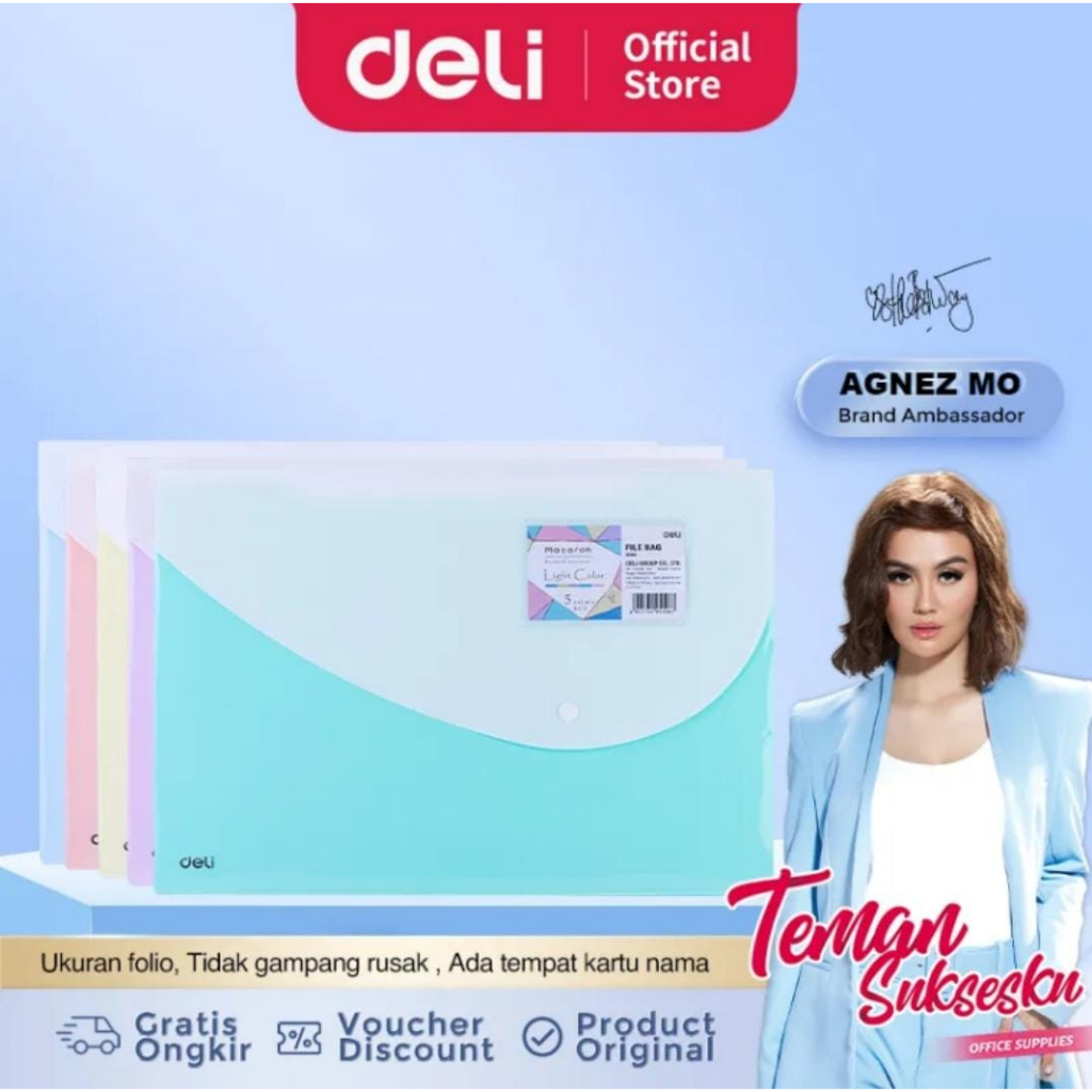 

[DELI X AGNEZ MO] Deli File Bag E5506