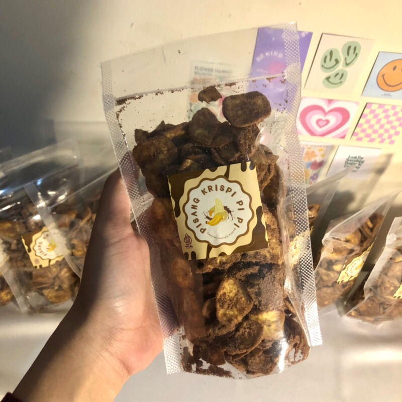 

Keripik Pisang Rasa Cokelat