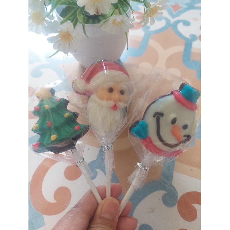 

coklat lolly karakter Santa.PohonNatal.Lonceng.KaosKaki.Chrismast/coklat imut/coklat lolly lucu