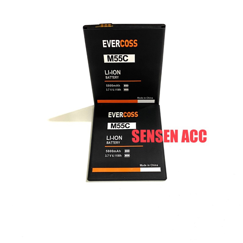 BATTERAI BATTERY BATTRE EVERCOSS M55C EVERCOSS M55