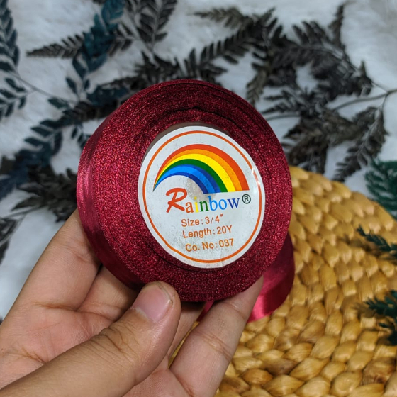 

Pita Merah Maron Lebar 2CM
