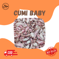 

Ikan asin cumi Beby 500gr 1sampai 4cm/cumi asin baby /rebus/basa/cumi asin baby