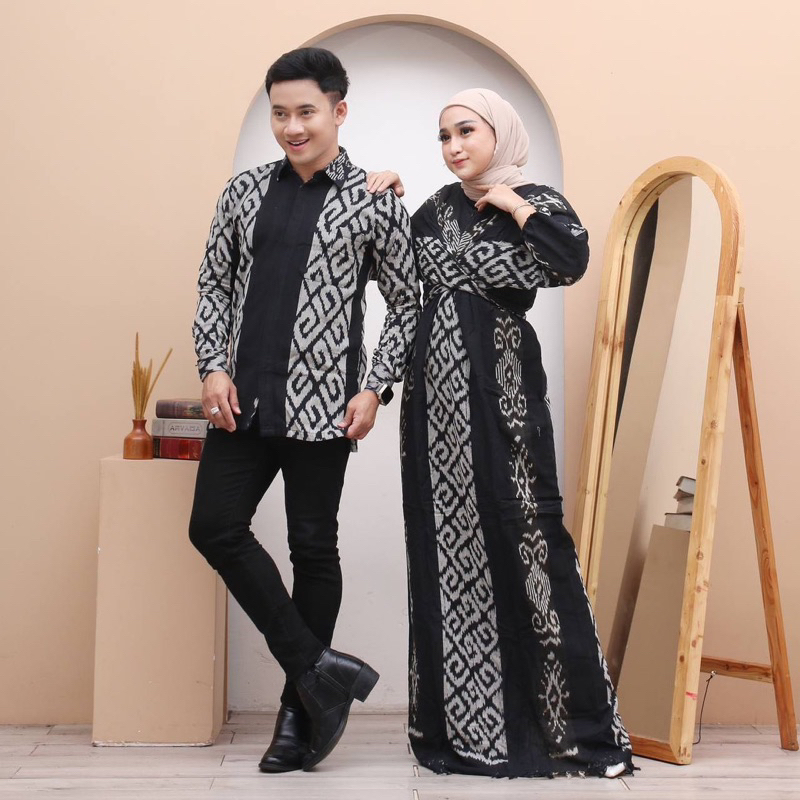 COUPLE TENUN, BAJU COUPLE TENUN BLANKET, KEMEJA TENUN, GAMIS TENUN ETNIK