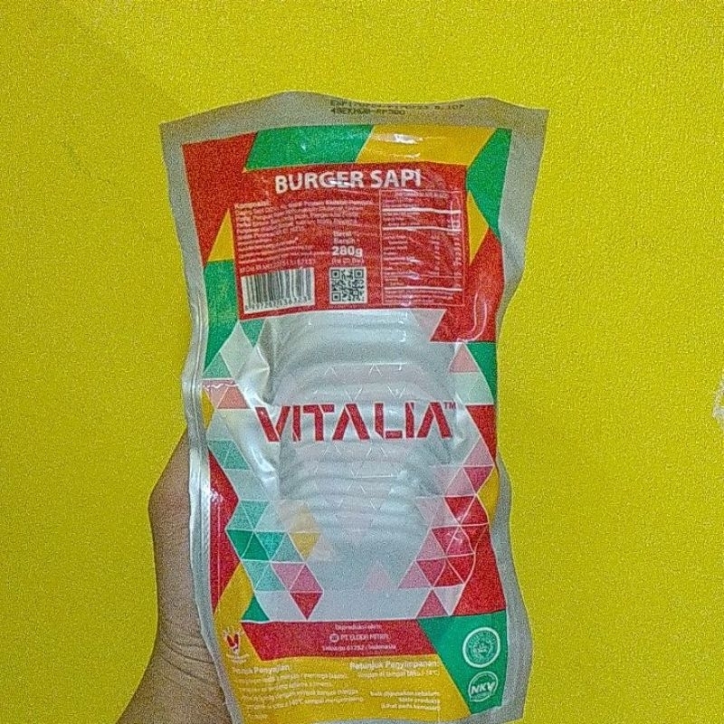 

Vitalia burger sapi kecil 280G