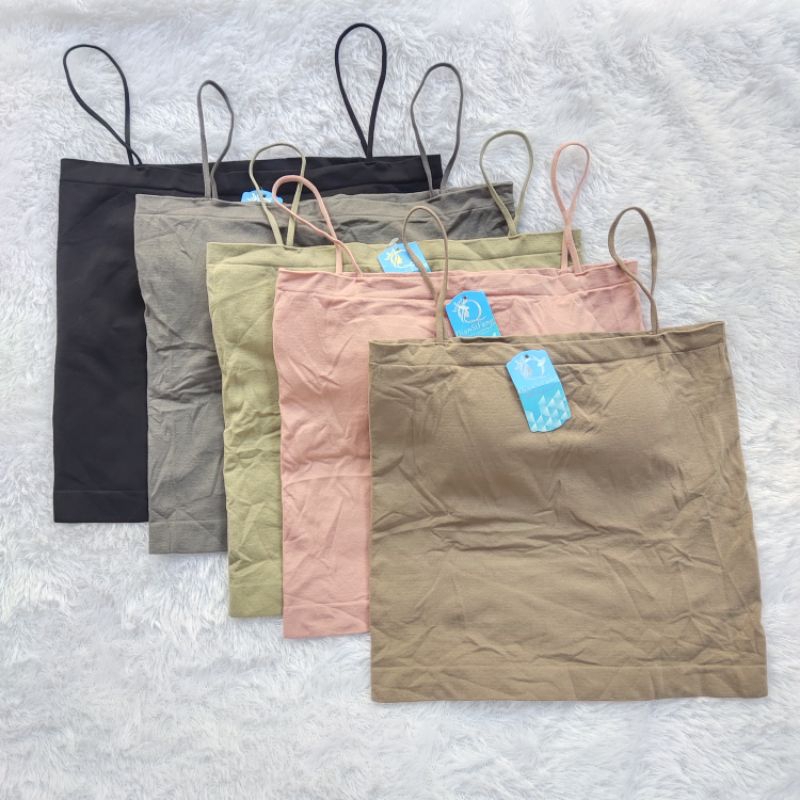 Tanktop Bra Korea Style / Tanktop Square Tali Spageti - Qiansifang dan Alvia