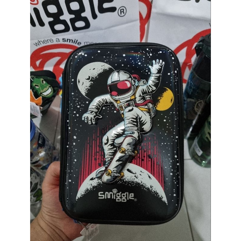 

[CUCI GUDANG] ORIGINAL!! SMIGGLE PENCIL CASE LUNCH BOX lunch bag dino tempat tulis tempat makan ALAT TULIS