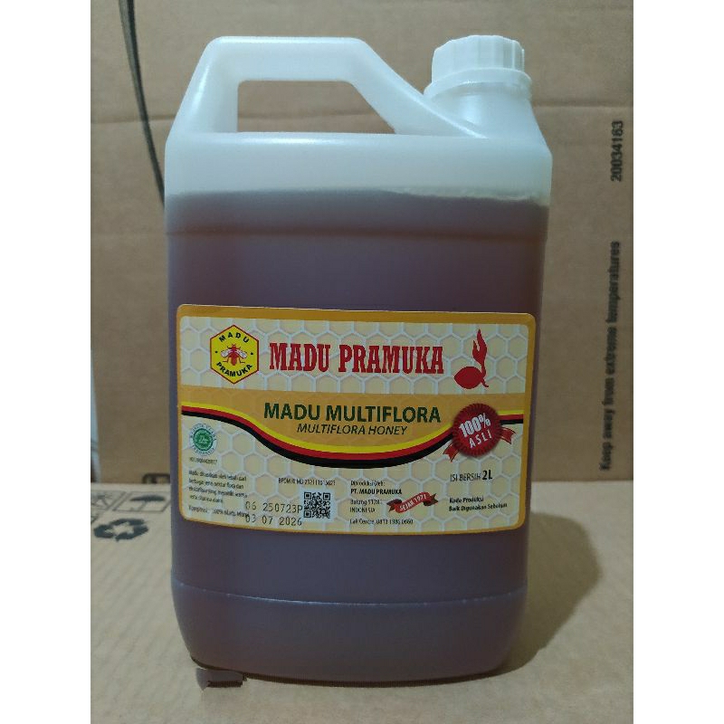 

Madu Pramuka Multiflora 2L ( 2000gr)
