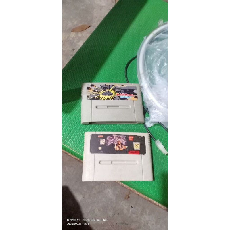 kaset Nintendo Batman power rangers