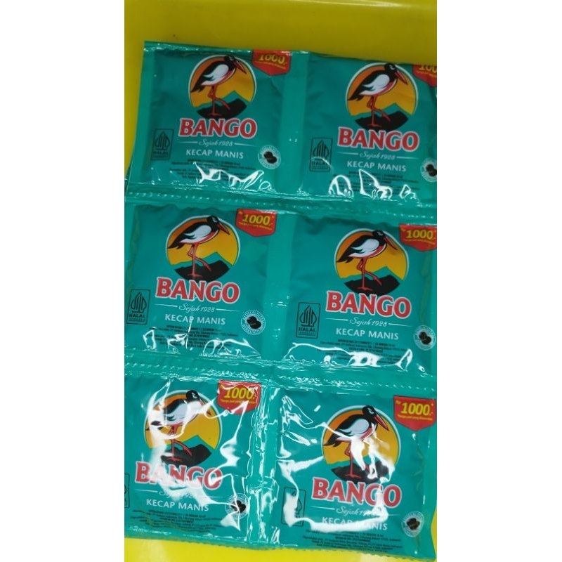 

Kecap Manis Bango @20ml 12sachet @1.000