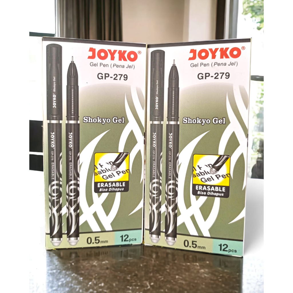 

[DAVIS]Joyko Erasable gel pen GP-279 (12 pcs) ATK