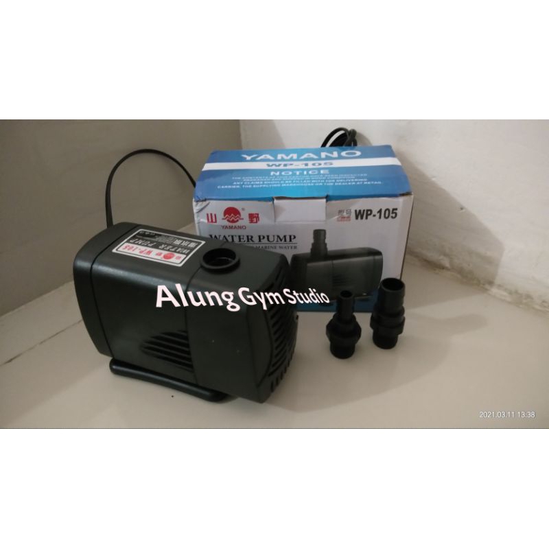 Terbaik Yamano WP 105 Naik 3 Meter Pompa Air Kolam Ikan Celup