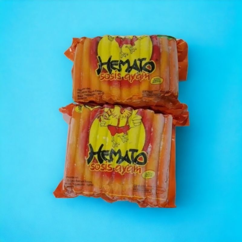 

RN_Frozen - HEMATO Sosis Ayam isi 40 Pcs/ Berat Bersih 1 Kg