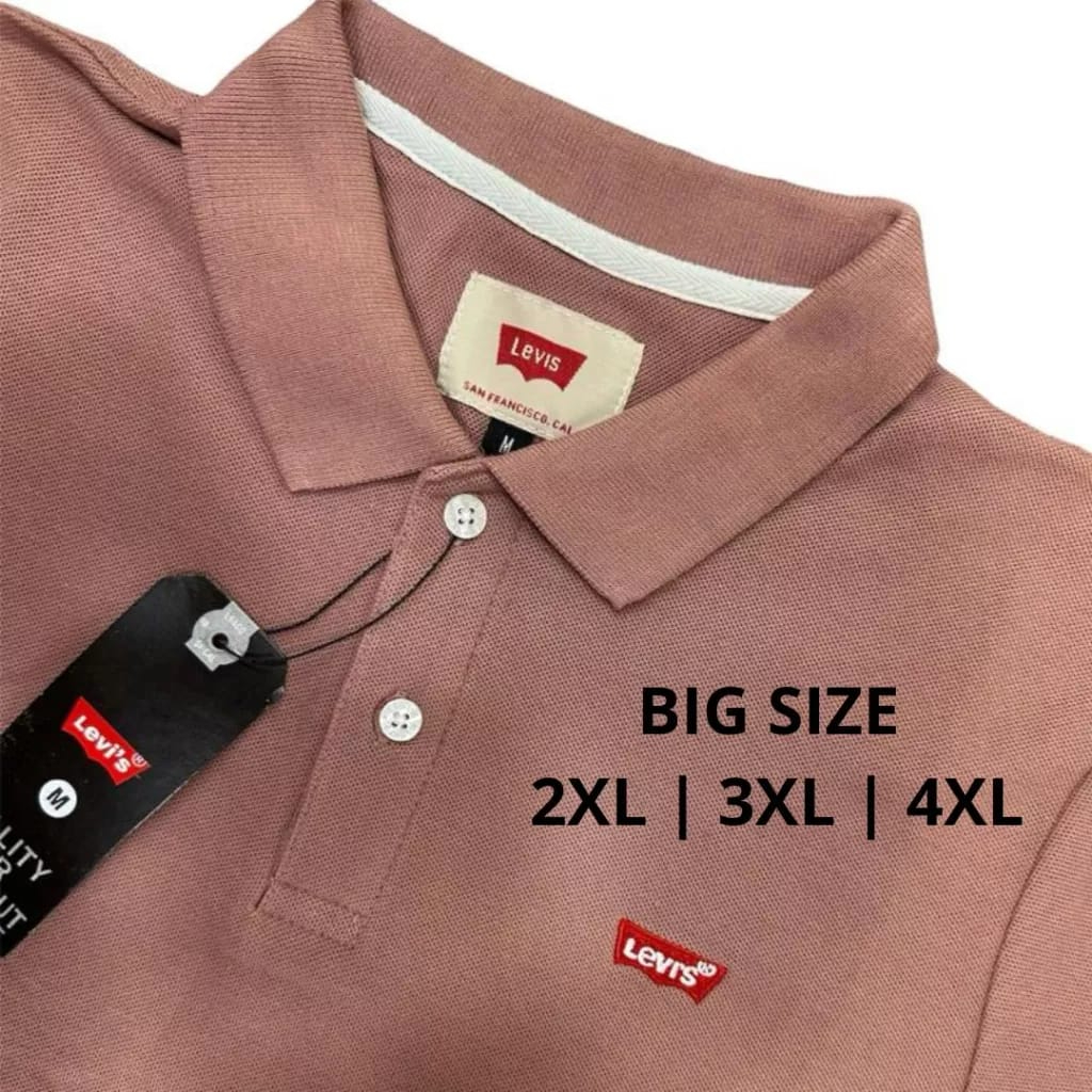Kaos Polo JUMBO Pria 2XL 3XL 4XL / Kaos Polo Kerah Berkerah Polos Pria Premium / Kaos Polo Big Size 