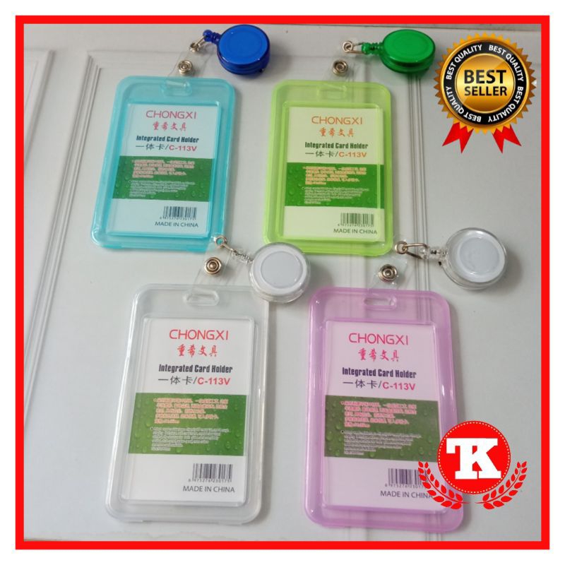 

Id Card Tranparan Plus Yoyo Tempat Id Card