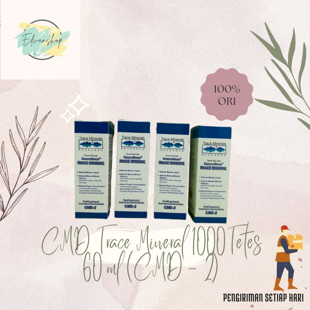 CMD TRACE MINERAL 1000 TETES 60 ML