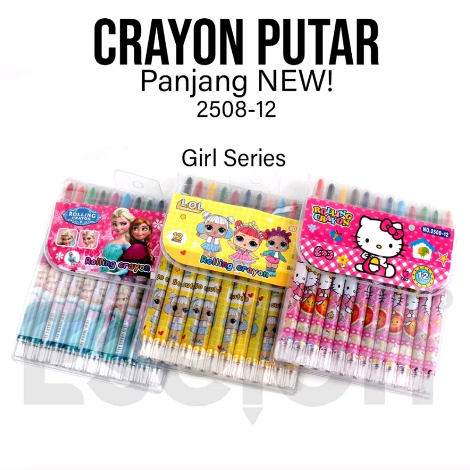 

Crayon putar PANJANG / Rolling Crayon / crayon putar