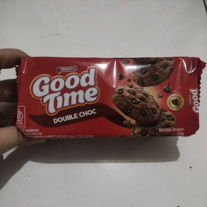 

GOOD TIME DOUBLE CHOC 72GR