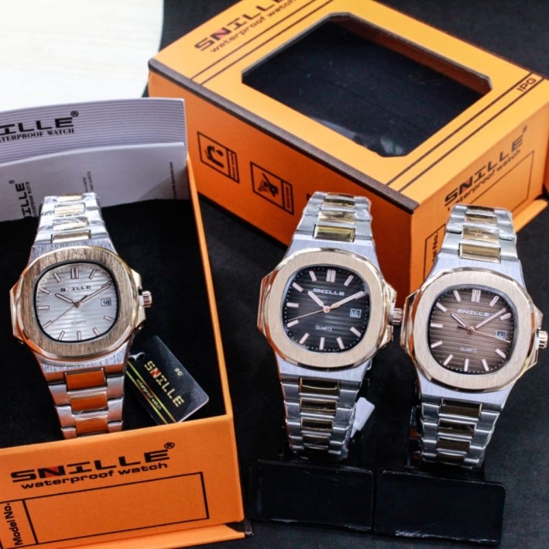 JAM TANGAN TANGGAL SNILLE N3002G ORIGINAL