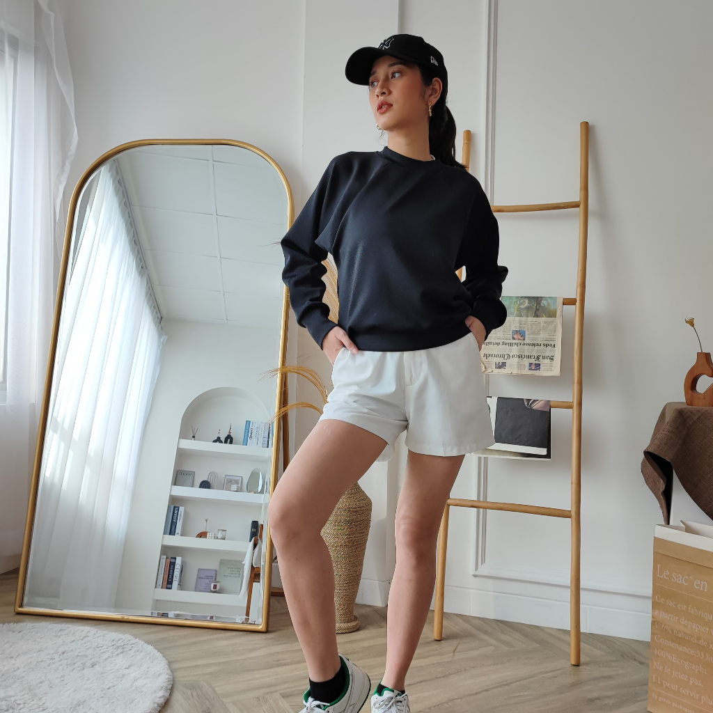 YERCYBRY - SOPHIA Sweater Blouse Wanita Stretch Neoprene All Size